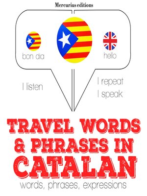 cover image of Travel words and phrases in Catalan
